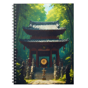 "Seijaku no Mon" – Gate of Tranquillity Notebook