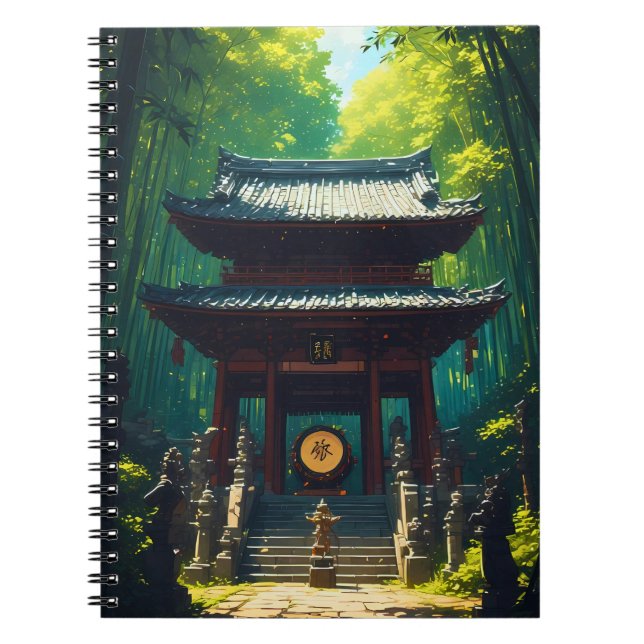 "Seijaku no Mon" – Gate of Tranquillity Notebook (Front)
