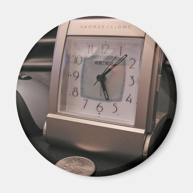 Seiko Alarm Clock Magnet (Front)