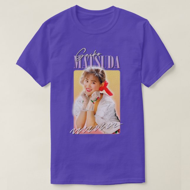 Seiko Matsuda Retro 80s Fan Art Design 6 T-Shirt (Design Front)