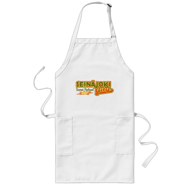 Seinäjoki City apron - choose style & colour (Front)