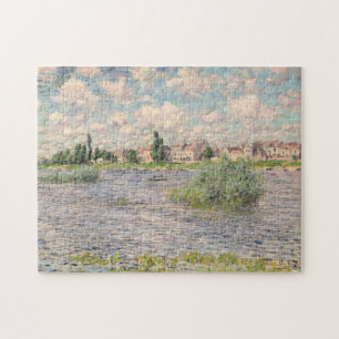 Seine at Lavacourt Jigsaw Puzzle