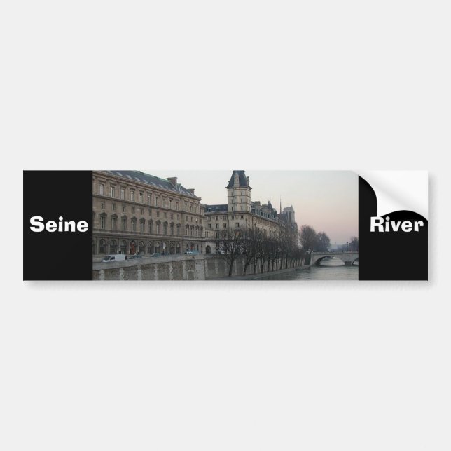 Seine River Bumper Sticker (Front)