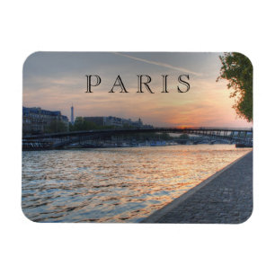 Seine sunset magnet