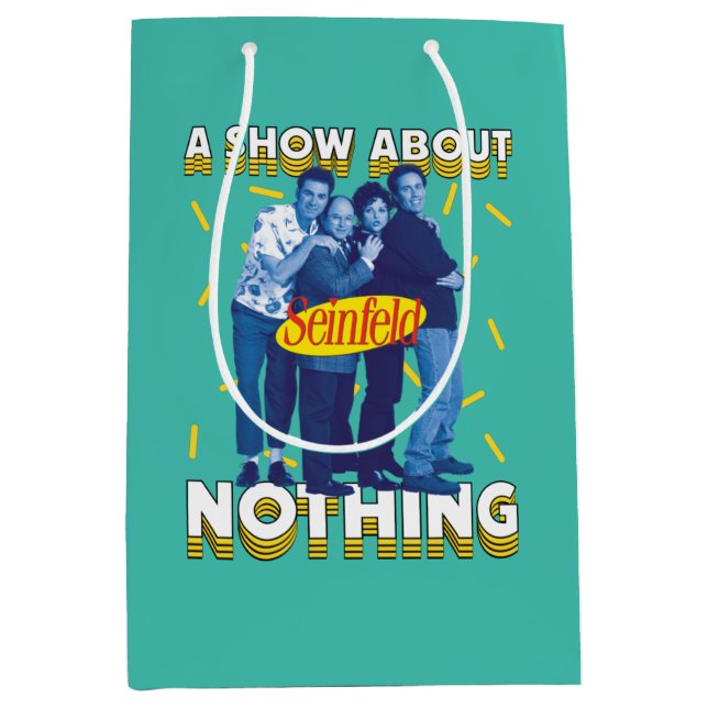 Seinfeld | A Show About Nothing Medium Gift Bag (Front)