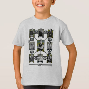 Seinfeld Character Relationship Chart T-Shirt