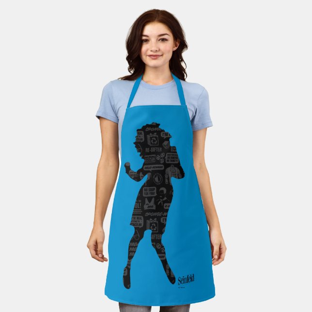 Seinfeld | Elaine Dance Silhouette Apron (Worn)