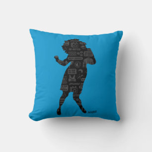 Seinfeld Elaine Dance Silhouette Cushion