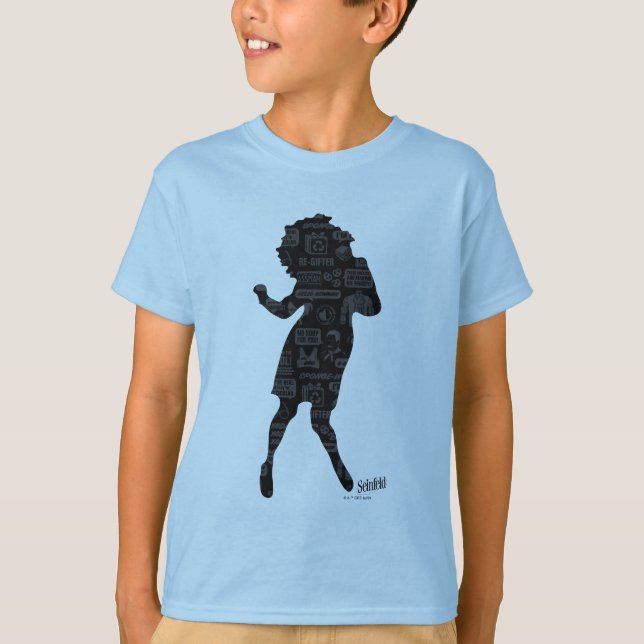 Seinfeld | Elaine Dance Silhouette T-Shirt (Front)