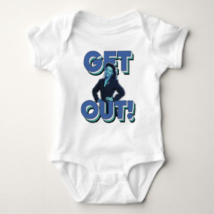 Seinfeld   Elaine - Get Out! Baby Bodysuit