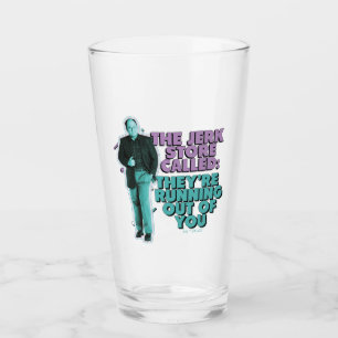 Seinfeld George Costanza "The Jerk Store Called" Glass