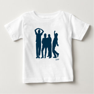 Seinfeld   Group Silhouette Graphic Baby T-Shirt