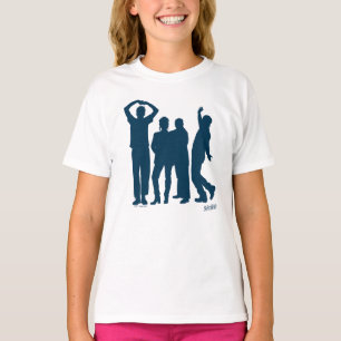 Seinfeld   Group Silhouette Graphic T-Shirt