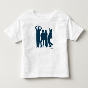 Seinfeld   Group Silhouette Graphic Toddler T-Shirt