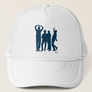 Seinfeld Group Silhouette Graphic Trucker Hat