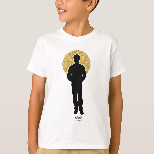 Seinfeld | Jerry Seinfeld Silhouette T-Shirt (Front)