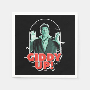 Seinfeld   Kramer - Giddy Up! Napkin