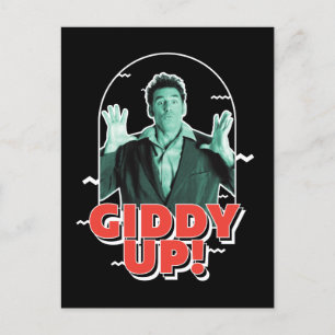 Seinfeld   Kramer - Giddy Up! Postcard