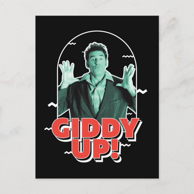 Seinfeld | Kramer - Giddy Up! Postcard (Front)