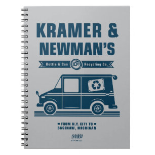 Seinfeld Kramer & Newman's Recycling Co. Notebook