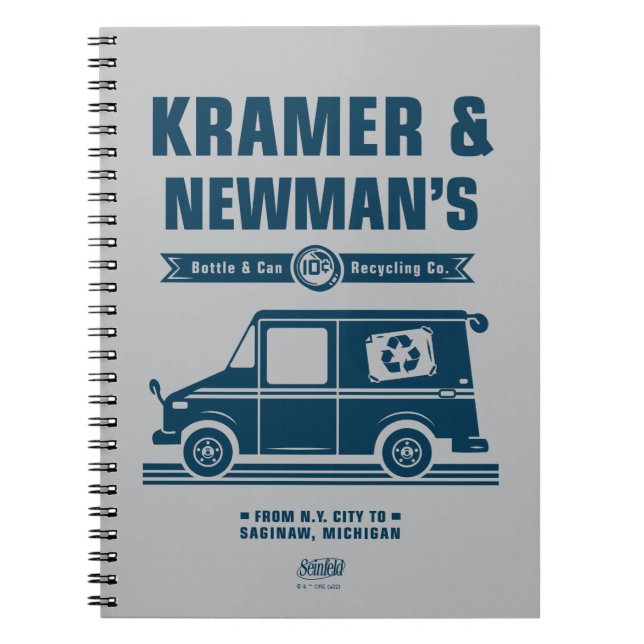 Seinfeld | Kramer & Newman's Recycling Co. Notebook (Front)