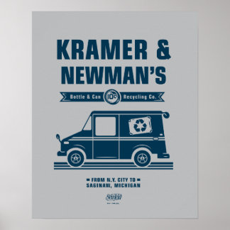 Seinfeld | Kramer & Newman's Recycling Co. Poster