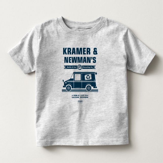 Seinfeld | Kramer & Newman's Recycling Co. Toddler T-Shirt (Front)