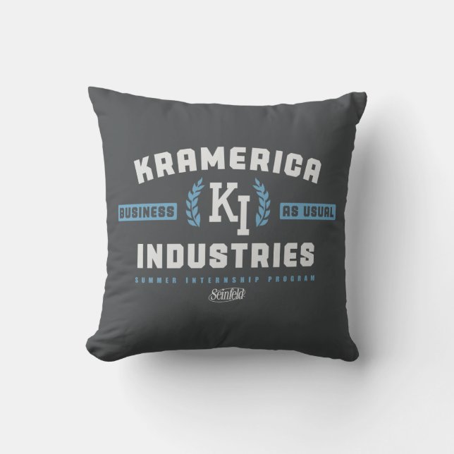Seinfeld | Kramerica Industries Cushion (Front)