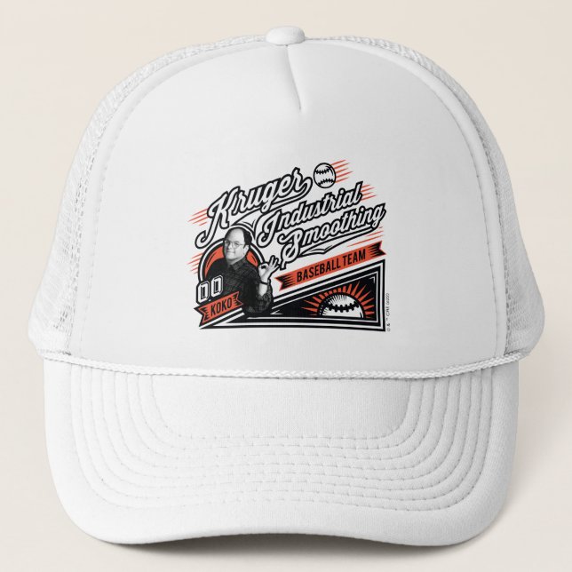Seinfeld | Kruger Industrial Baseball Team Trucker Hat (Front)