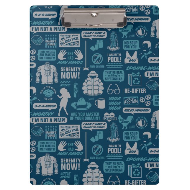 Seinfeld | Meme Pattern Clipboard (Front)