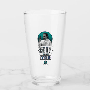 Seinfeld No Soup For You Graphic Glass