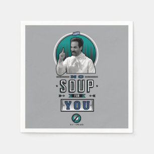 Seinfeld No Soup For You Graphic Napkin