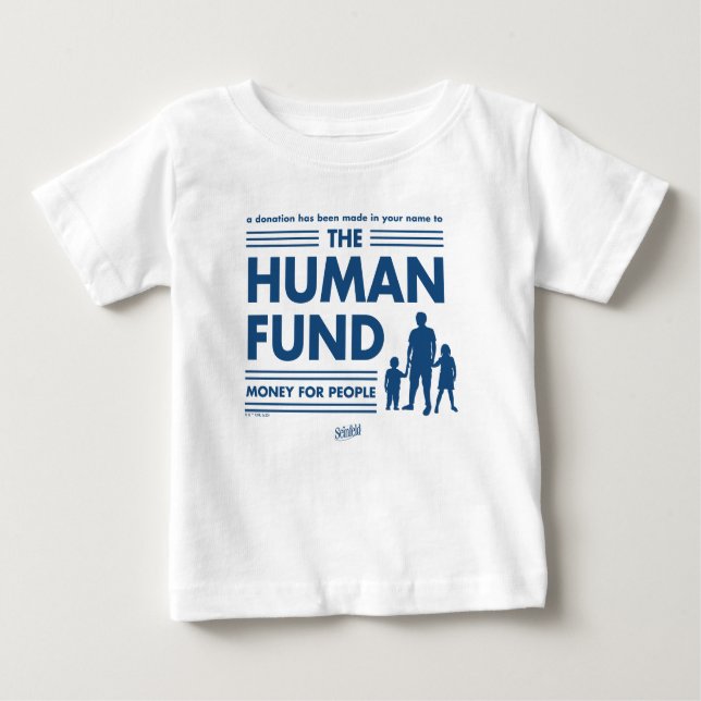 Seinfeld | The Human Fund Baby T-Shirt (Front)
