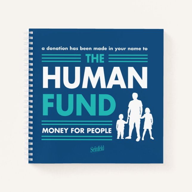 Seinfeld | The Human Fund Notebook (Front)