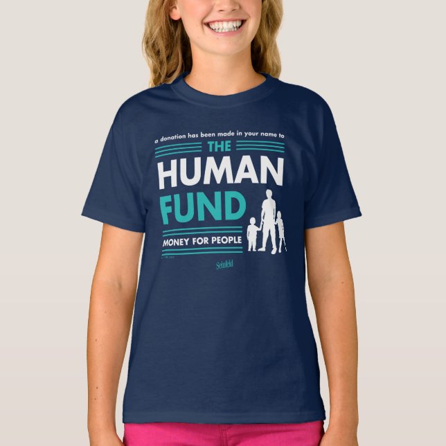 Seinfeld | The Human Fund T-Shirt (Front)