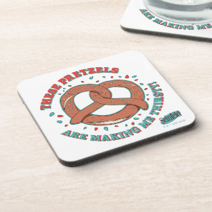 Seinfeld These Pretzels are Making Me Thirsty Coaster