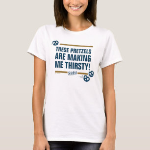 Seinfeld   "These Pretzels" Typography Graphic T-Shirt