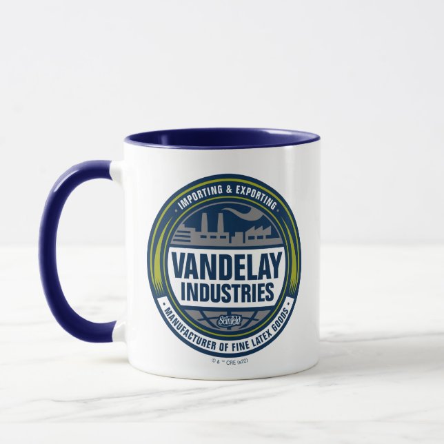 Seinfeld | Vandelay Industries Logo Mug (Left)