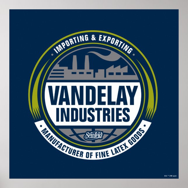 Seinfeld | Vandelay Industries Logo Poster (Front)