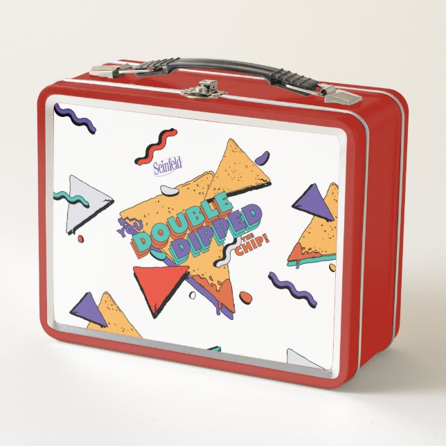 Seinfeld | You Double Dipped the Chip Metal Lunch Box (Front)