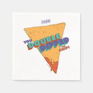 Seinfeld You Double Dipped the Chip Napkin