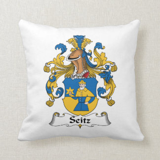 Seitz Family Crest Cushion