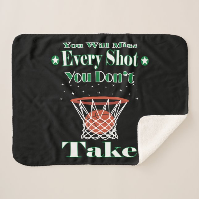 Seize Every Opportunity The Power Of Inspiration Sherpa Blanket (Front (Horizontal))