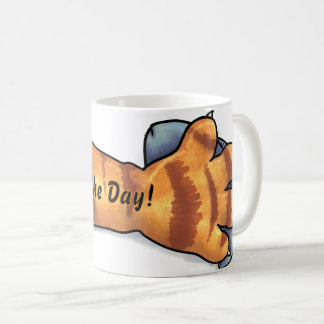 Seize the day Cat Grab Coffee Mug