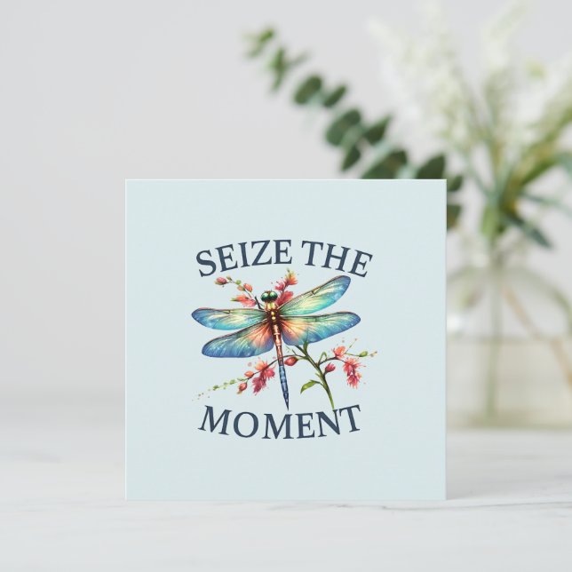 Seize The Moment - Artistic Dragonfly (Standing Front)
