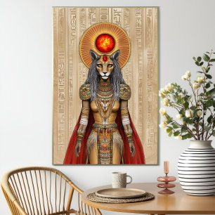 Sekhmet: Egyptian Lioness Goddess Poster