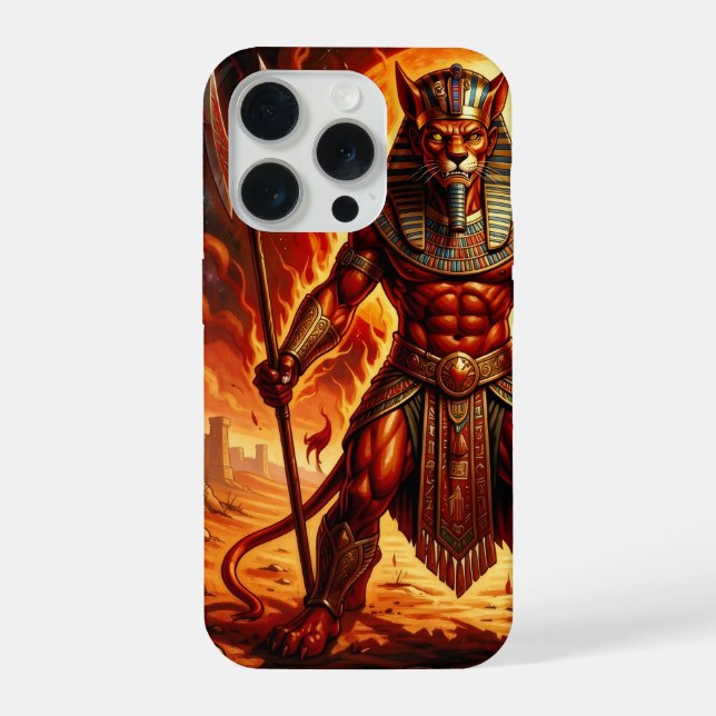 Sekhmet – Lion-Headed Goddess of War iPhone Case (Back)
