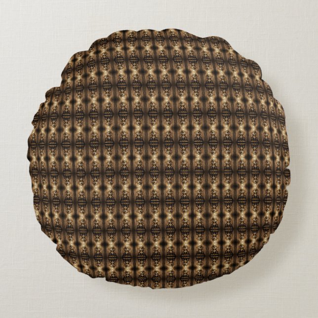 Sekhmet – Lion-Headed War Goddess Round Cushion (Front)