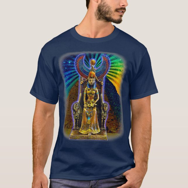 Sekhmet Lioness Egyptian Goddess of Healing T-Shirt (Front)