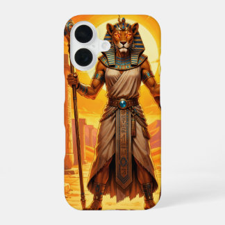 Sekhmet – Löwenköpfige Kriegsgöttin iPhone 16 Case